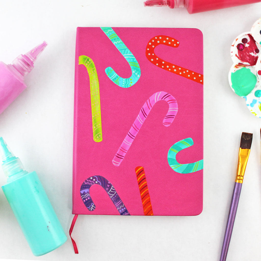 Libreta Candy Canes